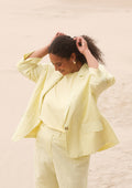 Yest Curve Blazer A006361 4011 pastel yellow
