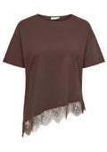 Only Carmakoma Blouse 15387828 286415001-Chocolate Martini/CHOCOLATE MARTINI