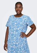 Only Carmakoma Jurk 15252999 260518026-Riviera/FOREST FLOWERS