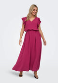 Only Carmakoma Jurk 15327187 188638-Sangria
