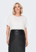 Only Carmakoma Blouse 15218353 177922-Cloud Dancer