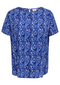 Only Carmakoma Blouse 15218353 206952112-Blueprint/DREAMY LEAVES