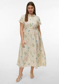 Vero Moda Curve Jurk 10325768 222913005-Birch/Bina