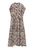 Vero Moda Curve Jurk 10325768 195780007-Pumice Stone/Andorra bea