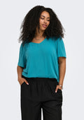 Only Carmakoma Blouse 15345792 271636-Biscay Bay