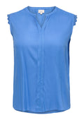 Only Carmakoma Blouse 15187018 177937-Ultramarine