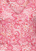 Only Carmakoma Jurk 15323369 177922006-Cloud Dancer/SIKKA PRINT