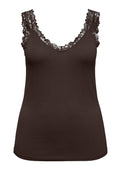 Vero Moda Curve Blouse 10300766 297957-Chocolate Torte