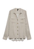 Vero Moda Curve Blouse 10276694 175680011-Moon Rock/Eva Snow White