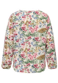Only Carmakoma Blouse 15354110 177922016-Cloud Dancer/BLURRY FLOWER