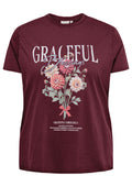 Only Carmakoma Bluse 15299503 177912020-Fig/Graceful blessings