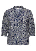 Only Carmakoma Blouse 15358106 194962003-Night Sky/ADENA GRAPHIC