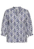 Only Carmakoma Blouse 15358106 194962008-Night Sky/OCEAN GRAPHIC
