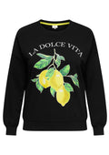 Only Carmakoma Trui 15368809 177911001-Black/LA DOLCE VITA
