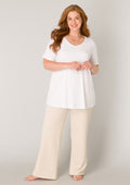 Base level curvy T-Shirt 7000018 001 White