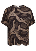 Only Carmakoma Blouse 15372069 273815002-Shopping Bag/UPSCALED PALM AOP