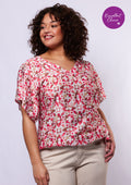 Exxcellent TOP BASIS 26ZFZE06 227344 sunkissed coral/berry fuchsia