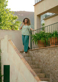Exxcellent Pantalon 26ZFZE08 762 vintage green