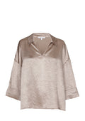 Xandres Blouse 61562-01 0591 dark oyster