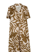 Xandres JURK LANG 14553-01 0995 bronze green