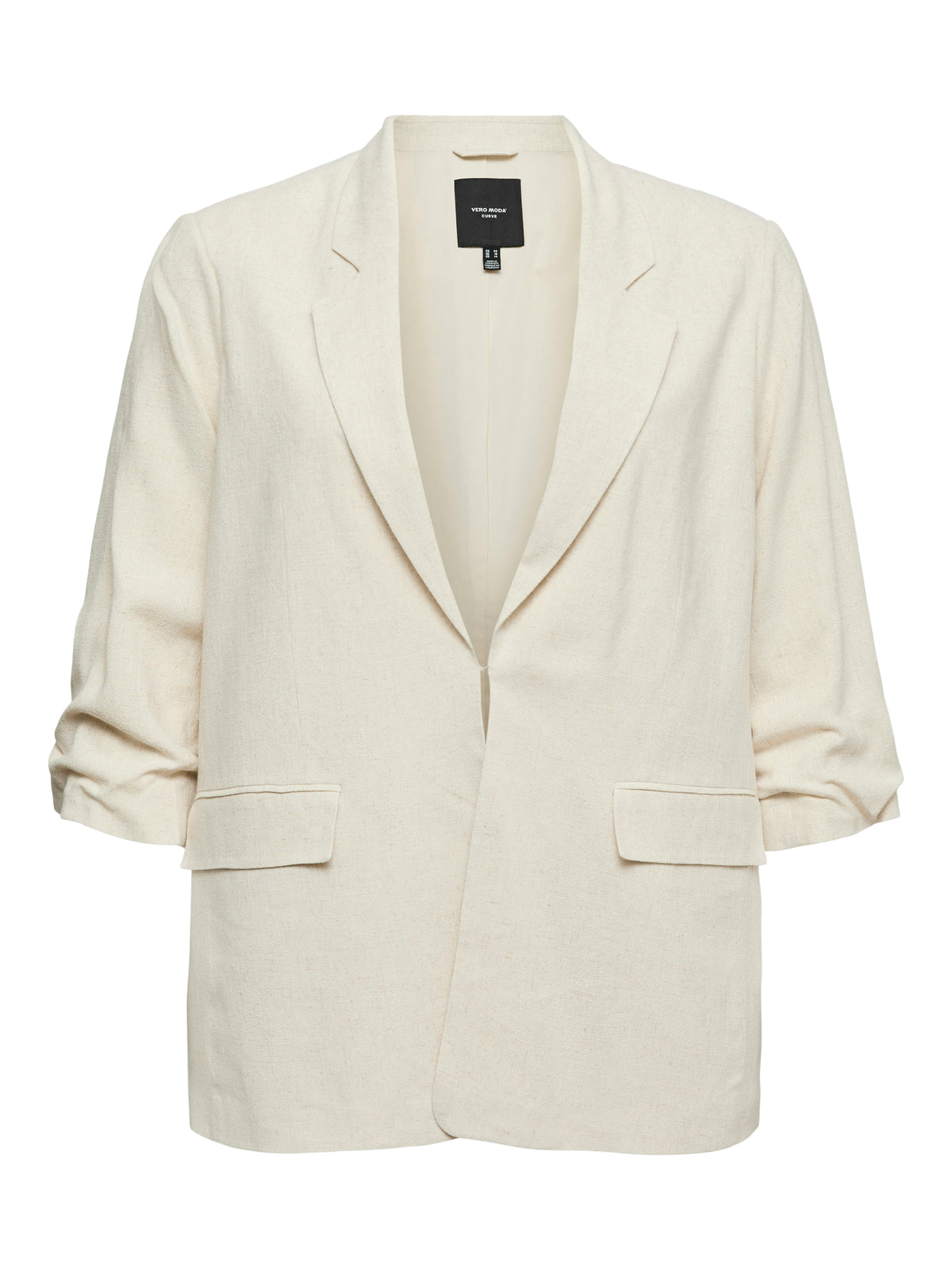Vero Moda Curve Blazer Long Vmverina Femme - Grande Taille