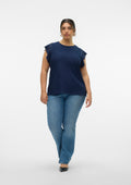 Vero Moda Curve Top 10315986 188780-Navy Blazer