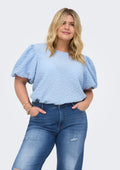 Only Carmakoma Blouse 15383576 193179-Cashmere Blue