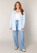Base level curvy Vest 7000023 2030 light blue