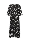 wasabiconcept Jurk W10868 9999C BLACK COMBI