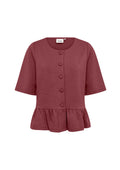 wasabiconcept Blouse W20629 4985 OXBLOOD RED