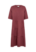 wasabiconcept Jurk W20631 4985 OXBLOOD RED