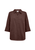 wasabiconcept Blouse W10780 8694 HOT FUDGE