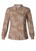 Yest Curve Blouse A006088 9954 soft terra/multi col