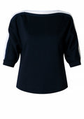Yest Curve Trui A006092 2052 navy/off white