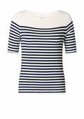Yest Curve Trui A006118 219 off white/navy