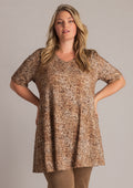 Yest Curve Tuniek A006261 9960 soft brown/multi col