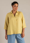 Yest Curve Blouse A006266 4060 raffia yellow