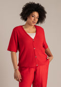 Yest Curve Vest A006329 6005 hot red