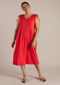 Yest Curve Jurk A006341 6005 hot red