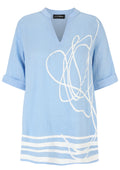 Doris Streich Blouse 212 129 light blue