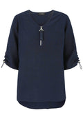 Doris Streich Blouse 273 135 navy