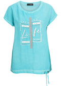Doris Streich T-Shirt 535 179 turquoise