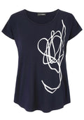 Doris Streich T-Shirt 556 270 navy