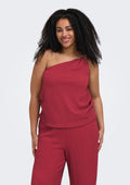 Only Carmakoma Blouse 15377000 234335-Brick Red