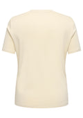 Only Carmakoma LM T-Shirt 15375564 180083001-Birch/Peach