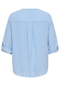 Only Carmakoma Blouse 15370487 187358-Chambray Blue