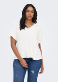 Only Carmakoma Blouse 15369823 177922-Cloud Dancer
