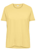 Only Carmakoma LM T-Shirt 15332082 210331-Pale Banana