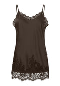 Pieces Curve Blouse 17170040 302664-Hot Fudge