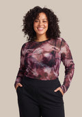 Exxcellent TOP BASIS 26WBE10 836999 warm aubergine/color mix